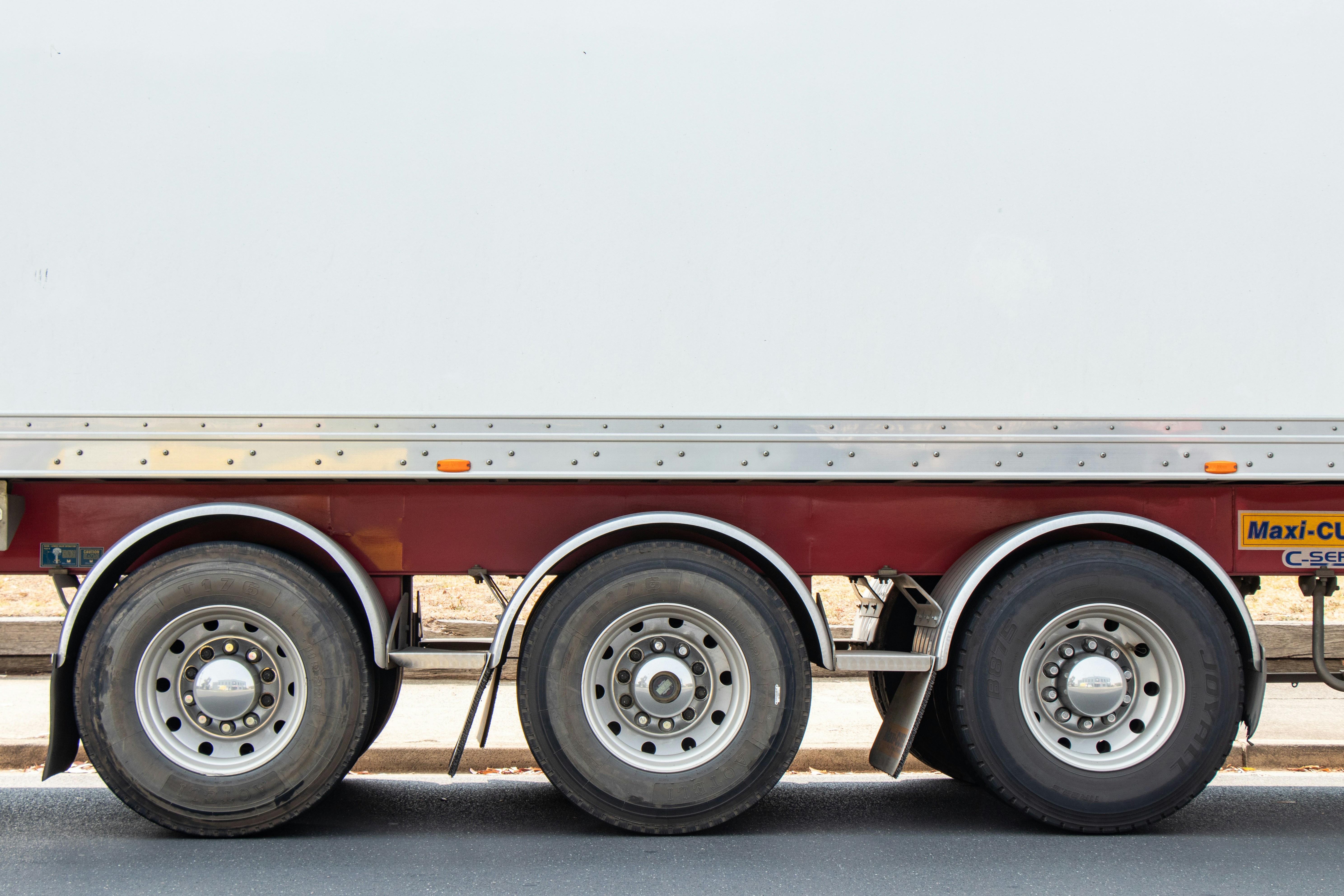 Over dimensional power equipment on flatbed